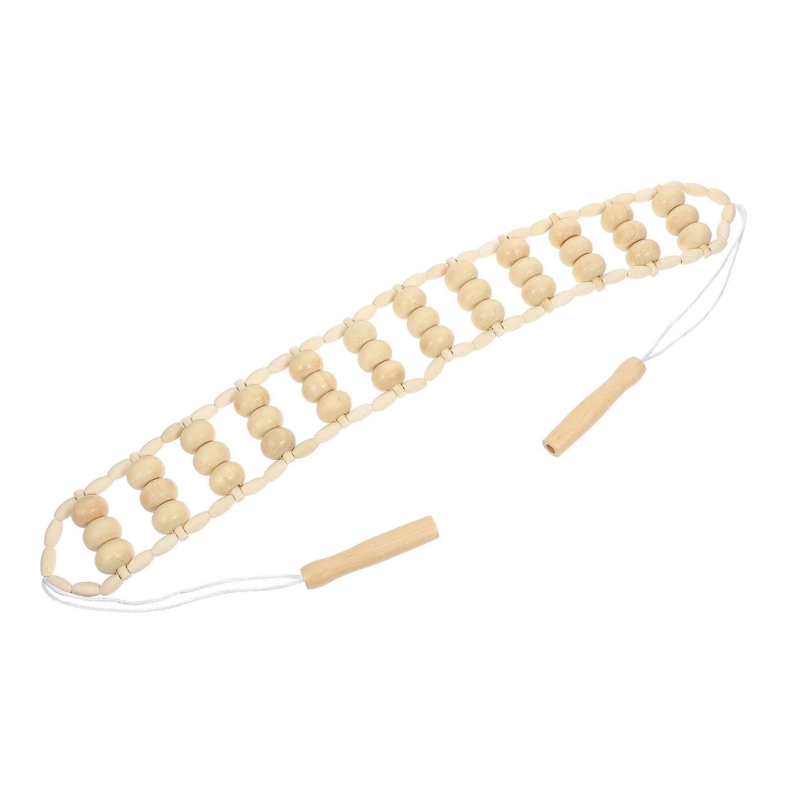 

1pc Roller Massager Tool Wooden Back Puller For Muscle Pain Relief Portable Body Massage For Office Workers Travelers Athletes