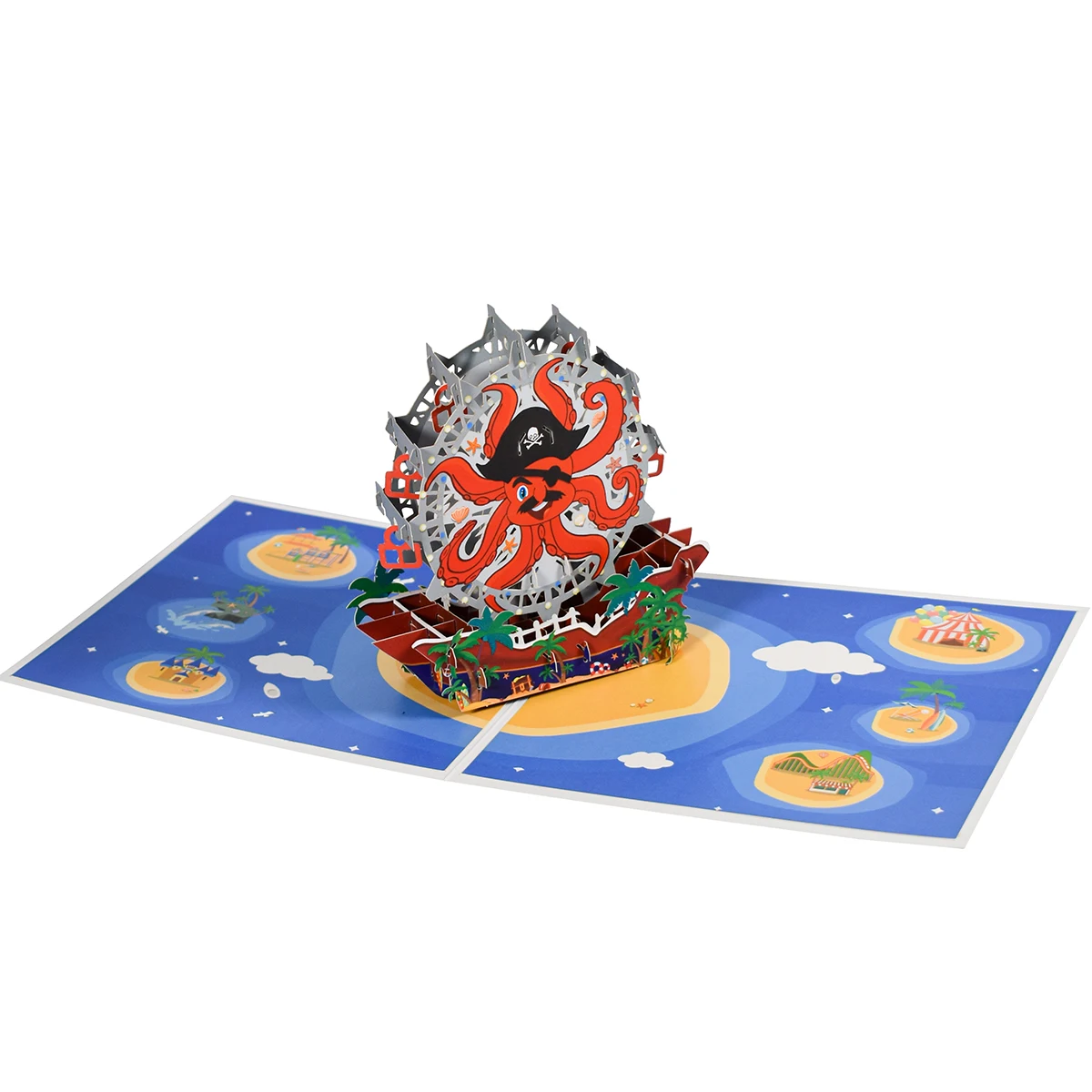 3D Birthday Card Cartoon Pop up Card for Kid