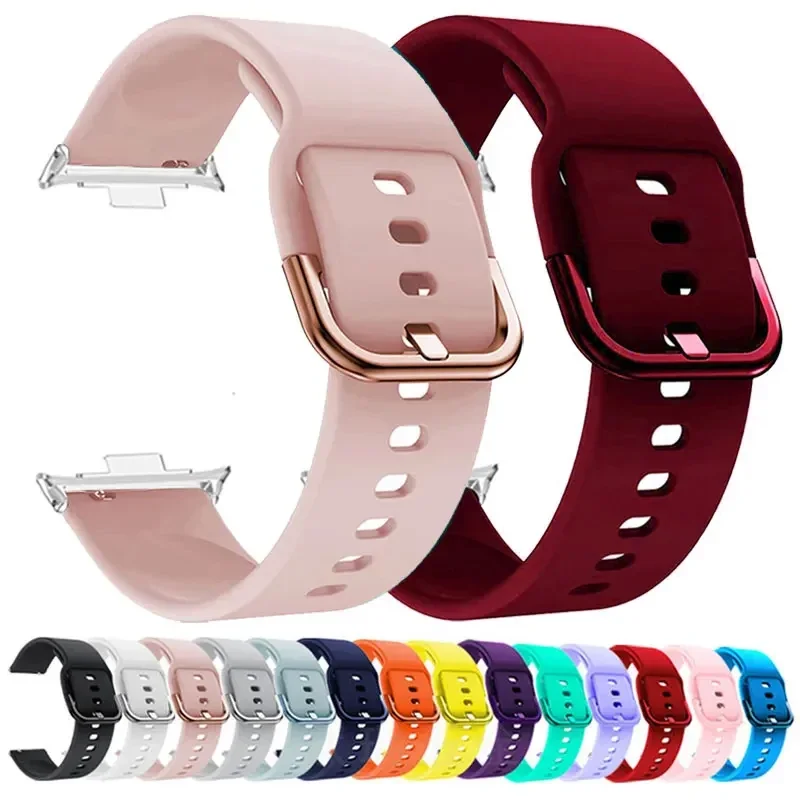 Silicone Strap For Xiaomi Mi Band 9/8Pro Replacement Women Men Sport Smart Watch WristBand Bracelet Watch Band For Redmi Watch 4