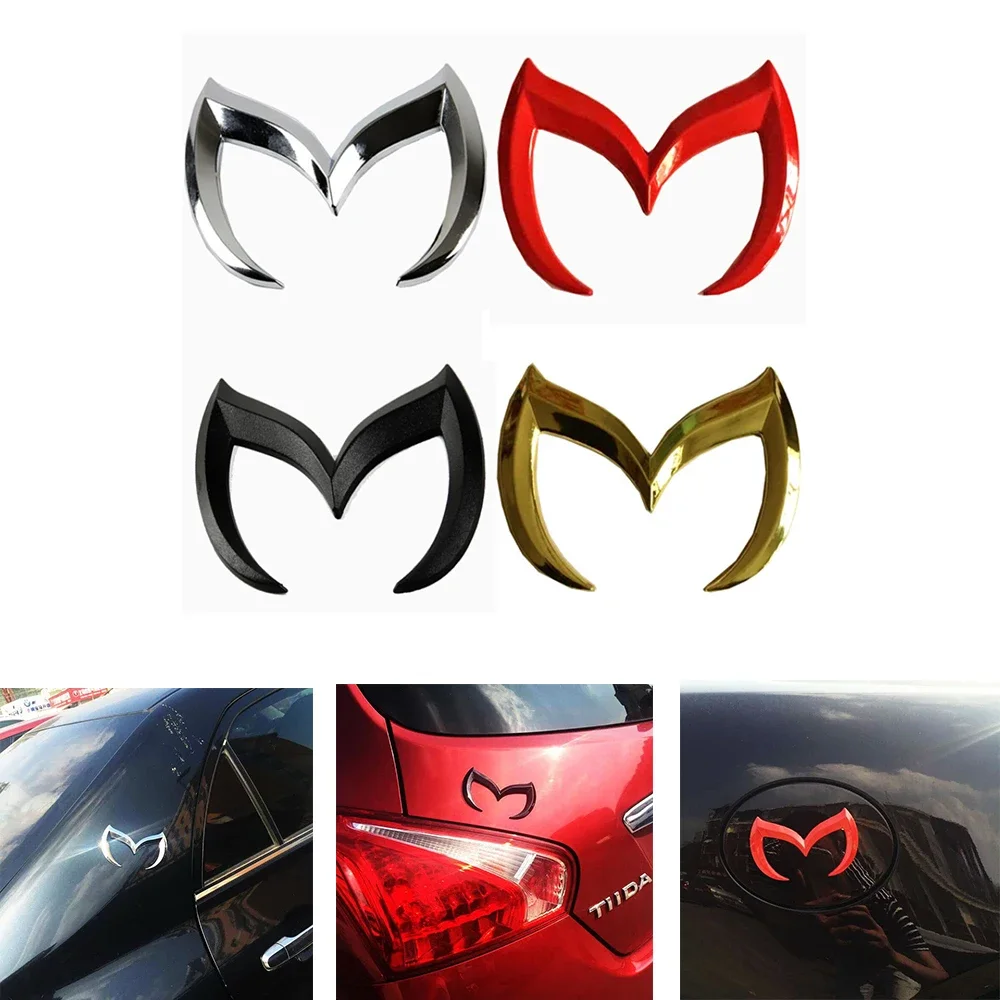 

Auto 1 Pc Car Styling Auto Emblem 3D Sticker Logo Stickers for Mazda 2 3 6 CX-5 CX-6 CX5 CX3 CX-3 Axela Atenza Accessories