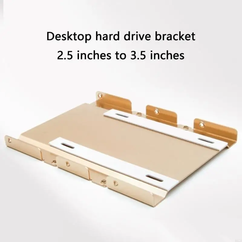 462E Space Saving 2.5inch SSDs HDD Converters Bracket for 3.5