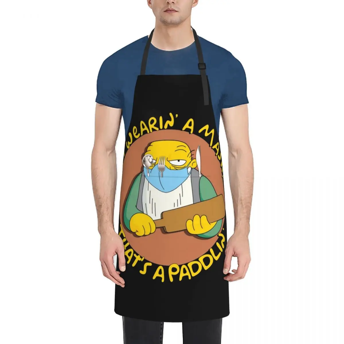 Thats a Paddlin' Apron barber uniform Home Cleaning Women's Home Clothes Apron