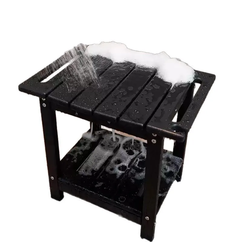 Non-slip stool bathroom shower multi-functional waterproof small bench household sitting stool multi-purpose storage