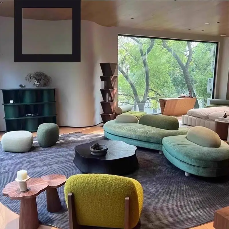

Minimalist Italian Living Room Sofas Designer Soft Nordic Modern Living Room Sofas Lounge Small Divano Moderno Furniture Home
