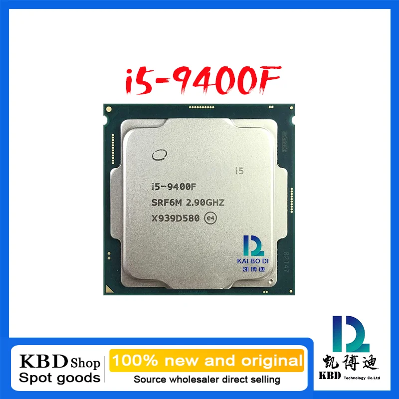 i5-9400/9400F 100% NEW and ORIGINAL Central Processor Unit CPU