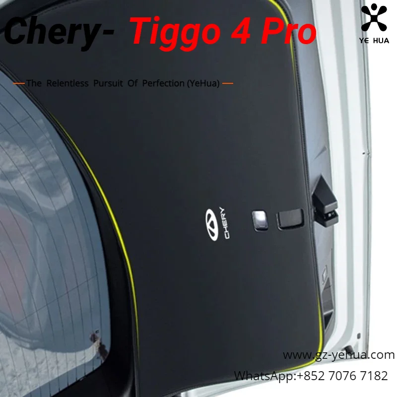 

Chery Tiggo 4 Pro 2020 2023 Car Tailgate Kick Pad Interior Supplies Protective Pad Automobiles Parts Accesorios Para Auto Tools