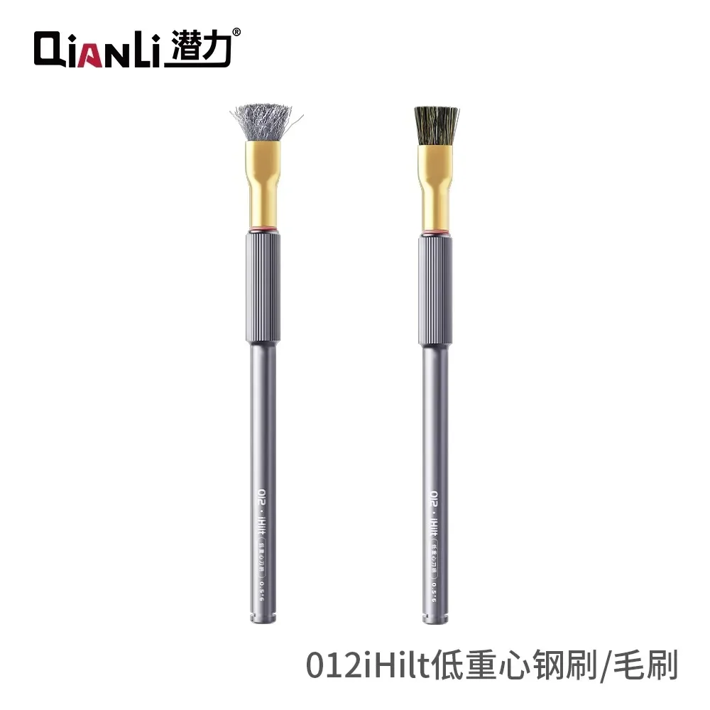 QIANLI QL 012iHilt Low Center of gravity brush steel brush heat-resistant clean glue removal tin polishing clean sharp tool