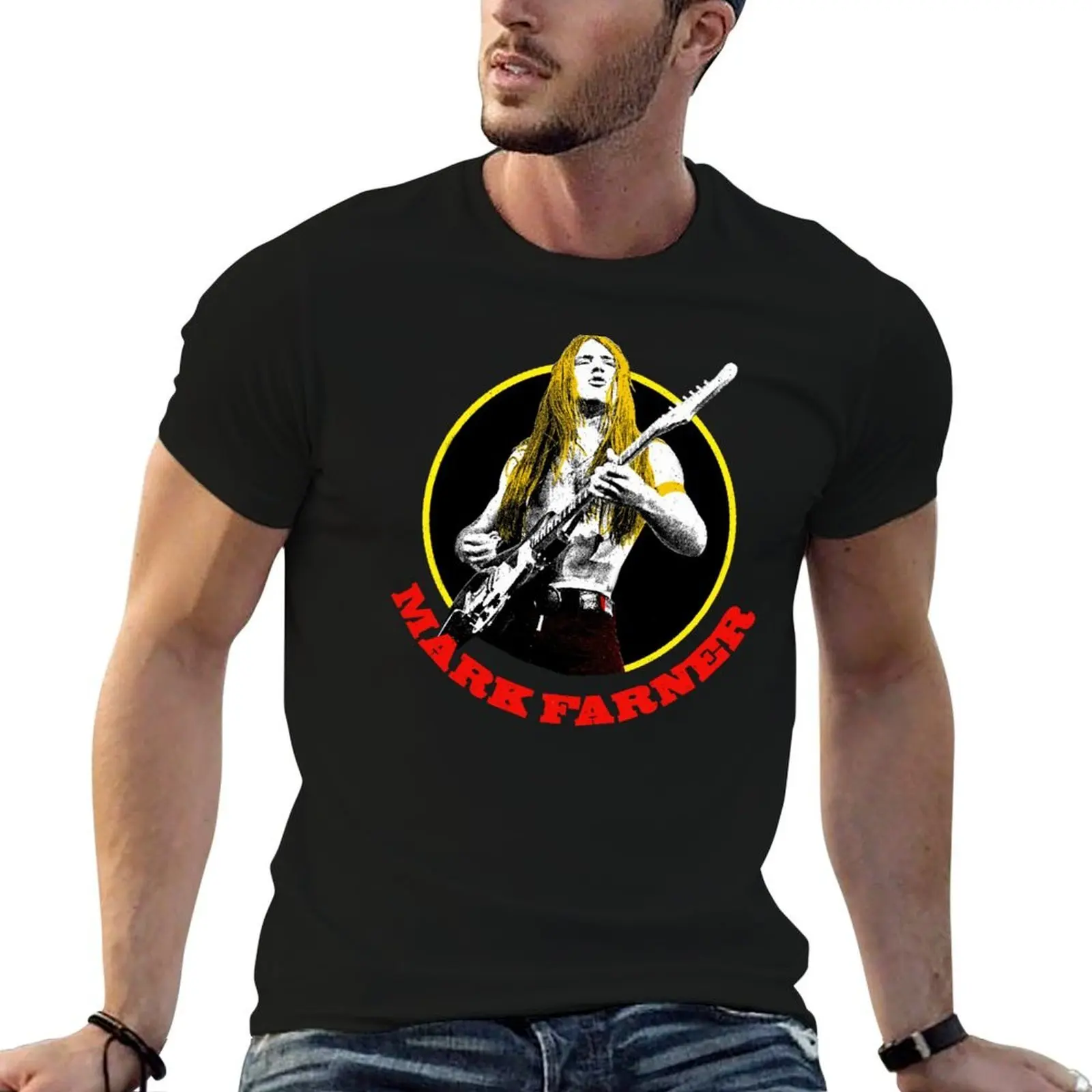 

aheupote art Mark Farner Grand Funk T-Shirt t shirt man designer t shirt man cotton T-Shirt