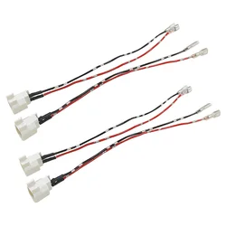 2-Pin Car Speaker Wire Harness Adapter Plug Radio Stereo CD Player Cables for Mazda 3 6 8 CX-7 Fit Chevrolet Cruze Aveo Epica