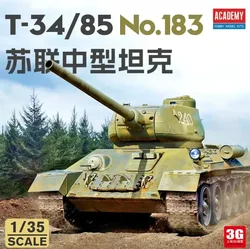 Academy 13554 1/35 Scale T-34/85 No.183 Factory Production Late (Plastic model)