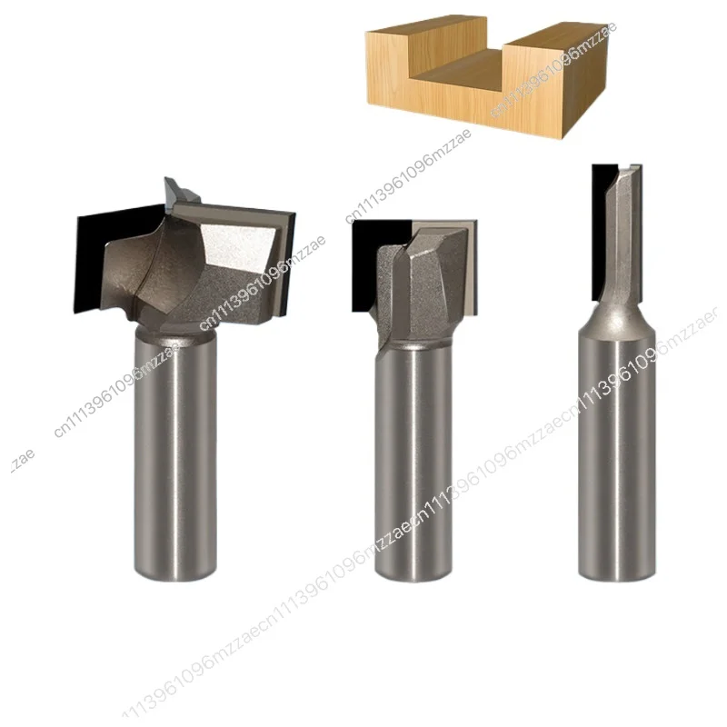 Diamond Bottom Cleaning Knife Flat Bottom Knife Slotting Slotting Straight  Milling Cutter PCD Engraving