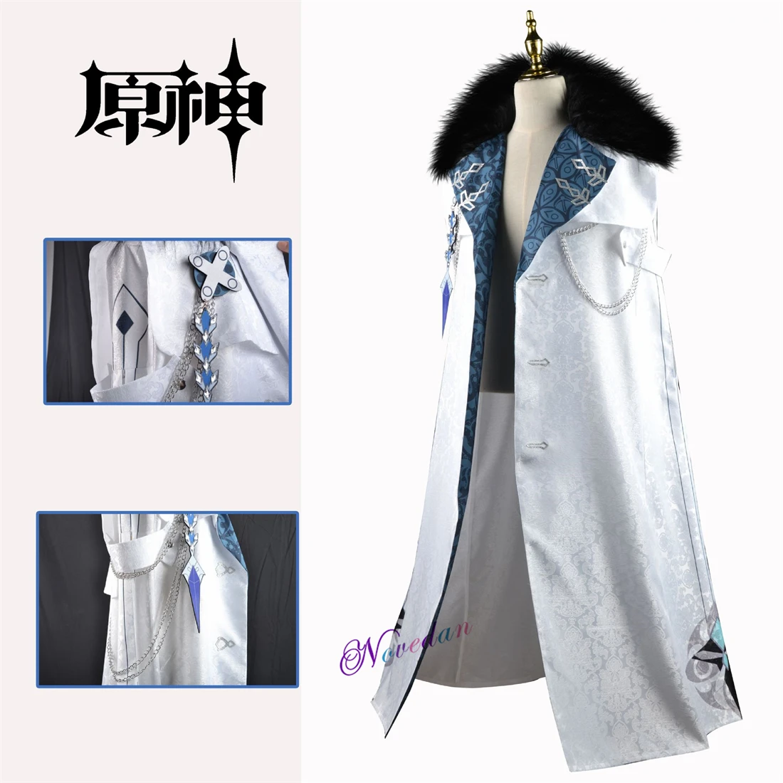 Jeu Anime Fatui Cosplay Costume pour hommes et femmes, Regrator Encounzhnaya Harbingers, Childe Tartaglia, Everak, Halloween