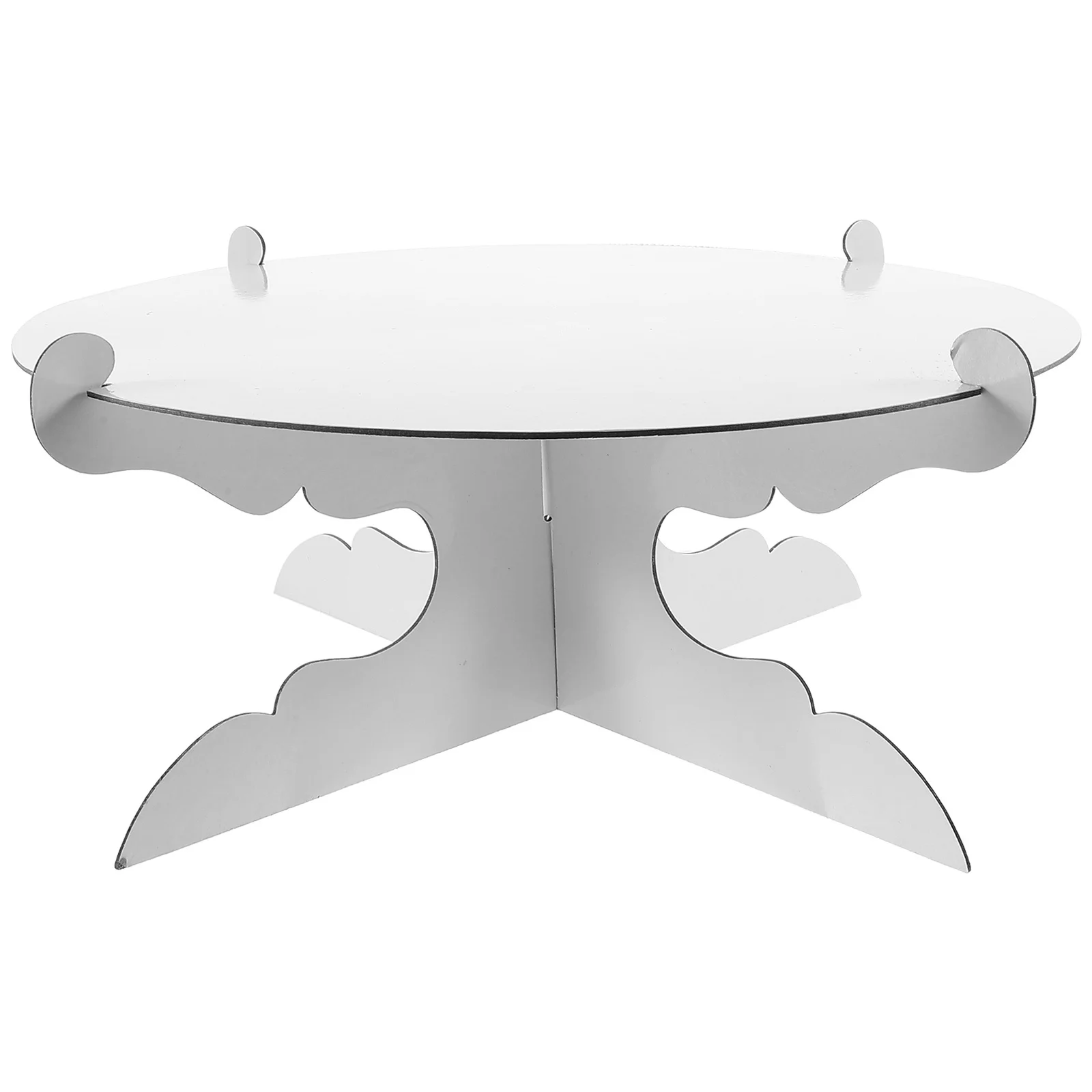 

2Pcs Disposable Paper Cake Stand Cupcake Holder Party Dessert Display Rack Wedding Birthday Cake Display Shelf