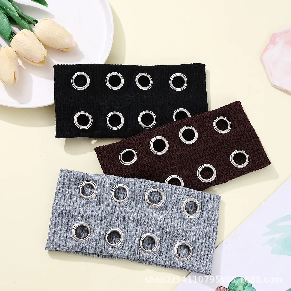 Punk-Style Headbands for Women and Men Rock for Women, Kawaii Aesthetic Hairband Style, Daily Office Party Holiday Gift Trendy