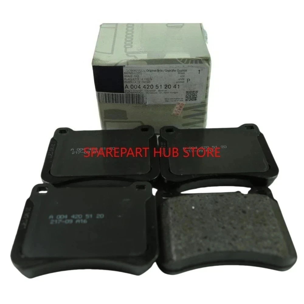 

OEM A0044205120 A0044209020 A0004208004 Front Brake Pad Set For Mercedes Benz W203 W209 W171 C180 C350 CLK200 SLK350