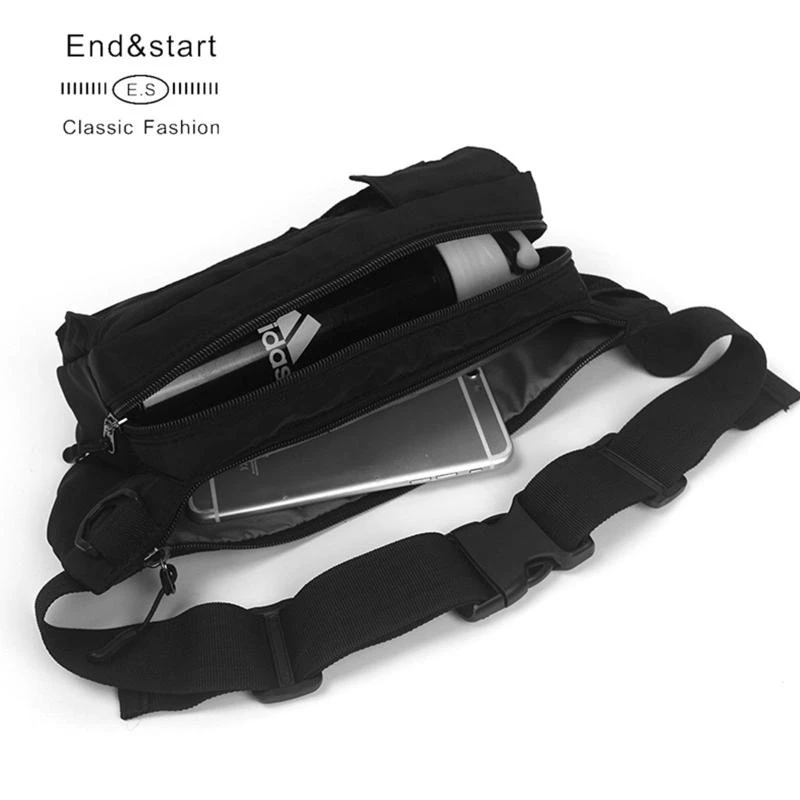 

Fashion Men Outdoor Sports Chest Waist Pack Nylon Shoulder Crossbody Street Bag Phone