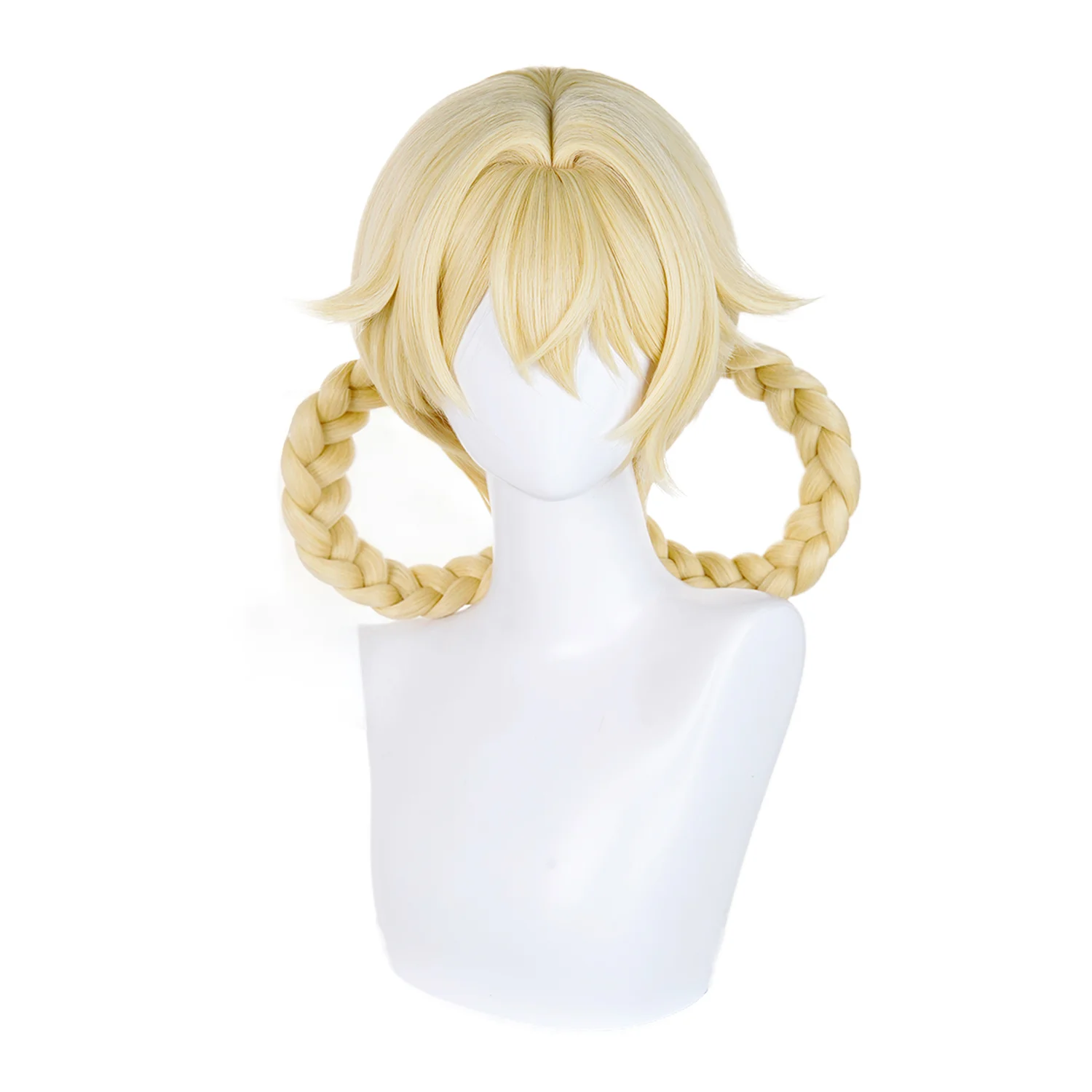 لعبة Genshin Impact Jahoda شعر مستعار تأثيري Jahoda شعر مستعار قصير لحفلة Comicon Hallowmas الكبار النساء الرجال