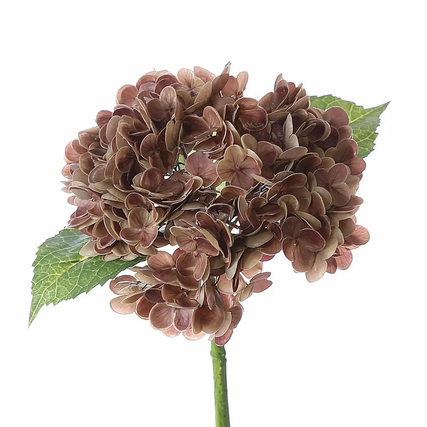 4 Stück Feuchtigkeitsspendende 3D Große Hortensien Künstliche Blumen Hochzeit Blumendekoration Echt Wirkende Blumen Party Heim Raumdekoration Latex-Hortensien – Detail 8