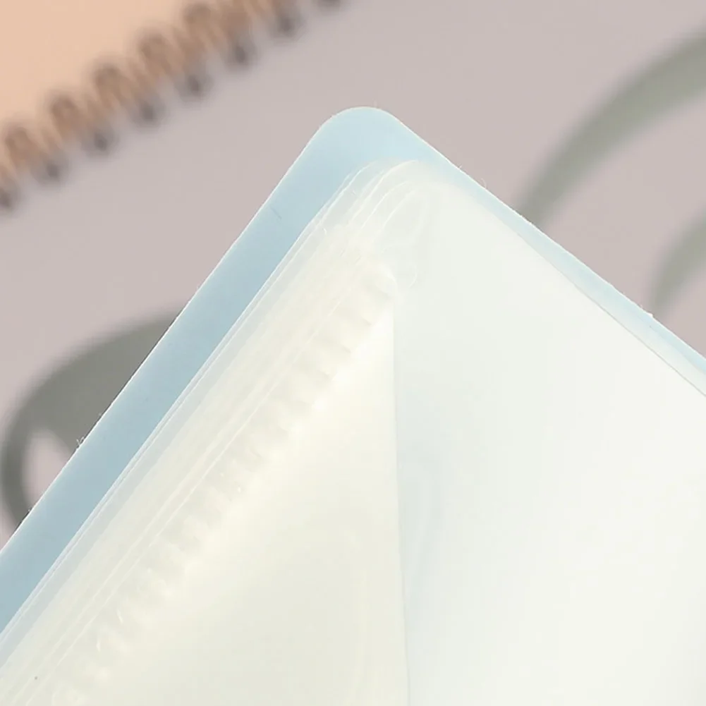 Transparent Film Music For Score Folder for A4 Sheets Features Water Resistant Properties and Secure Paper Grip