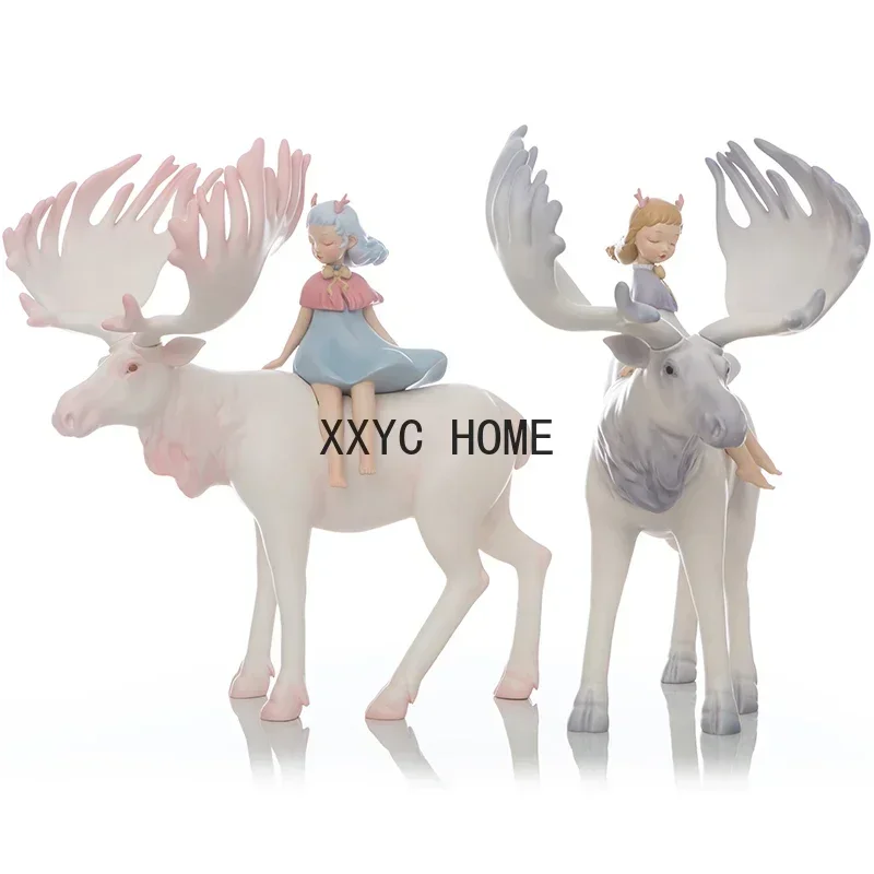 ليلة بيضاء خرافة الغزلان الديكور الشمال زينة الديكور Xianglu الوليد #3