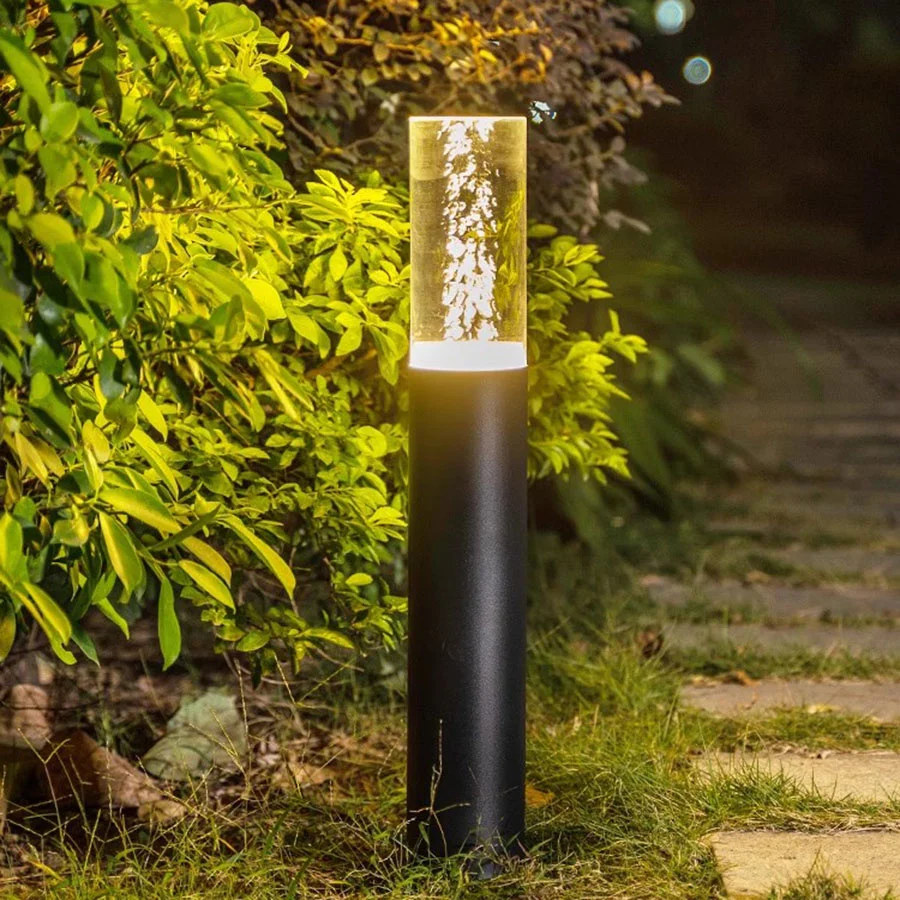 

70CM Outdoor Acrylic Bubbles LED Lawn Lamp Waterproof Garden Path Light Square Landscape Bollards Light Landscape Lawn Post Lamp