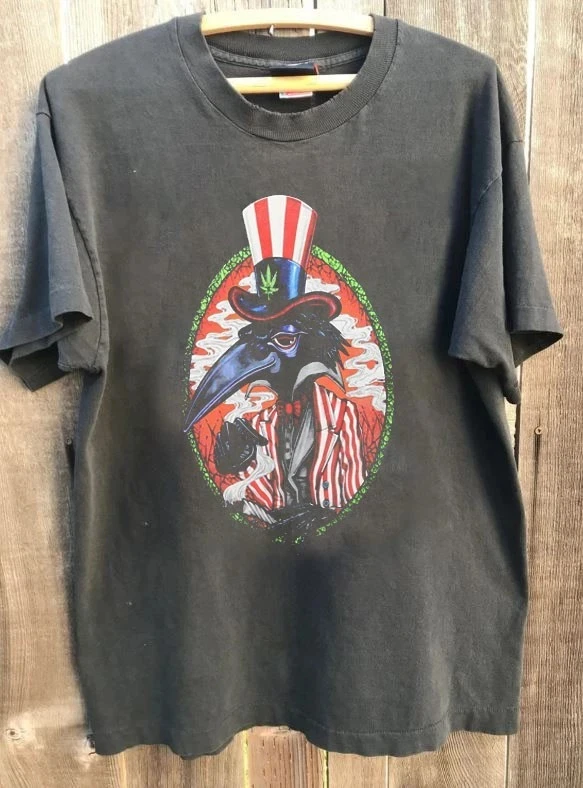 

Plus Size Summer Women's Vintage The Black Crowes T-Shirt Unisex Cotton Breathable Stylish Versatile Street Style Oversized