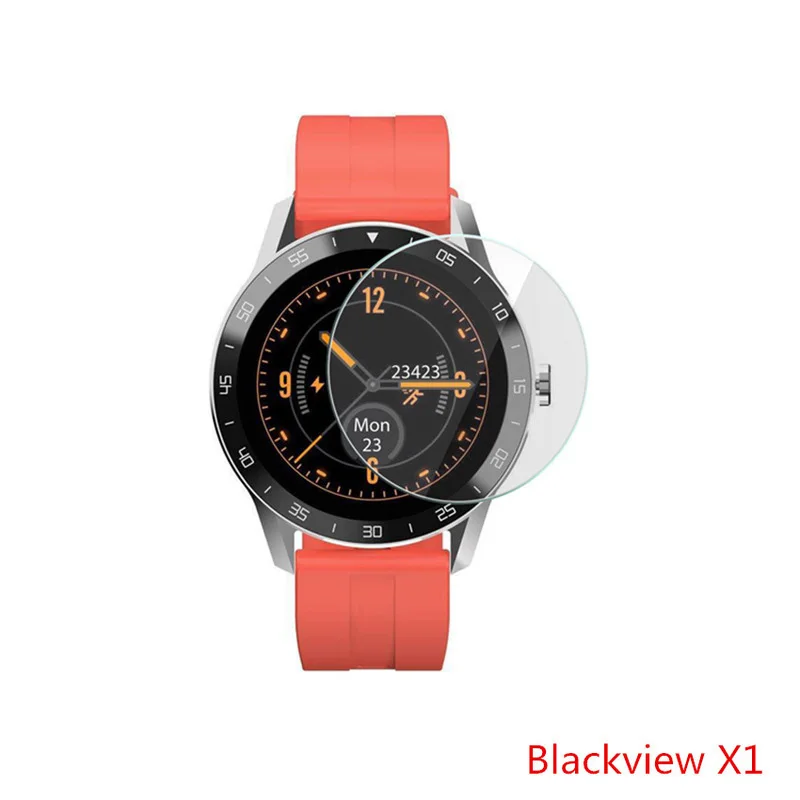 Para Blackview X1 X5 reloj de vidrio templado protectores de pantalla de vidrio HD para Black View X5 X1 accesorios de protección para reloj inteligente