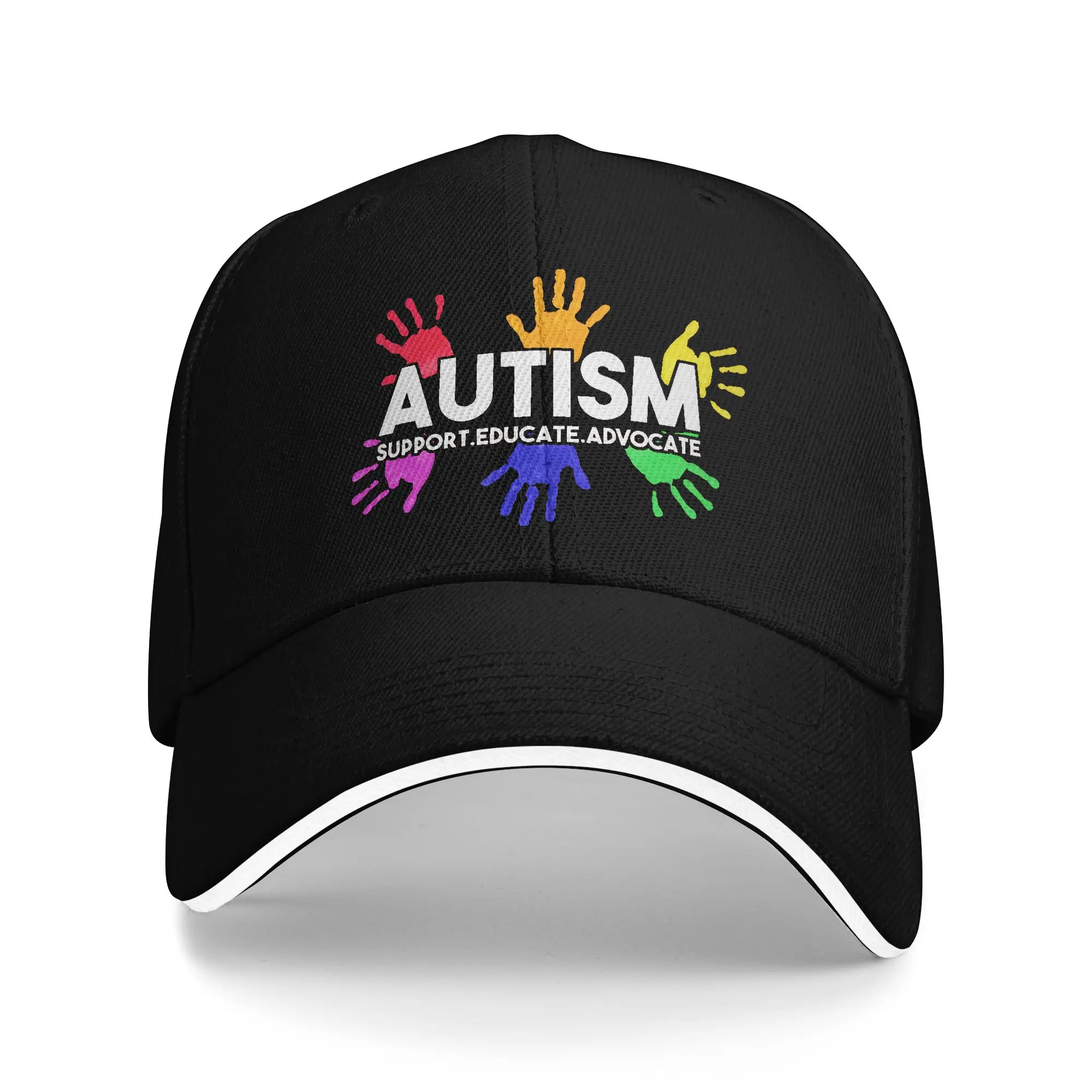 Autism Awareness Respect Love Support Casual Baseball Cap Summer  Trucker Hat Hot Sale Hats Female Male Fashion Baseball Caps