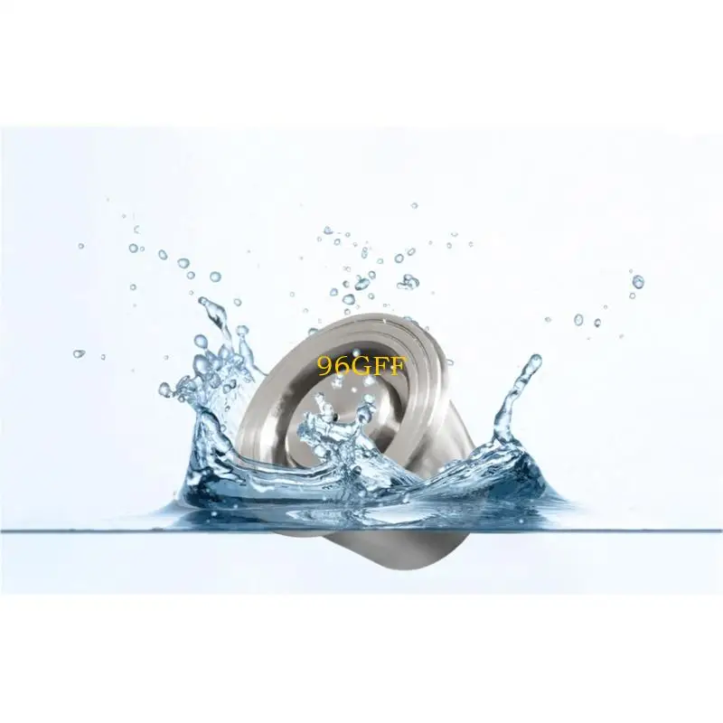 96GF Multifuntional Coffee Pods Brewing Filters Dosing Tool Stainless Steel and Plastic Texture for Coffee Enthusiasts
