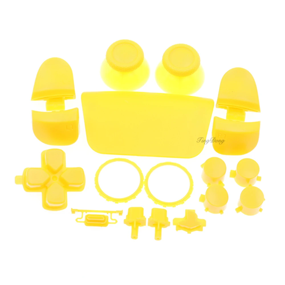 Komplettes Set für PS5 V3.0 BDM-030 Controller: Joystick-Kappen, L1 R1 L2 R2 Trigger-Tasten, Richtungs- und Aktionstasten, Home-Gamepad-Tasten
