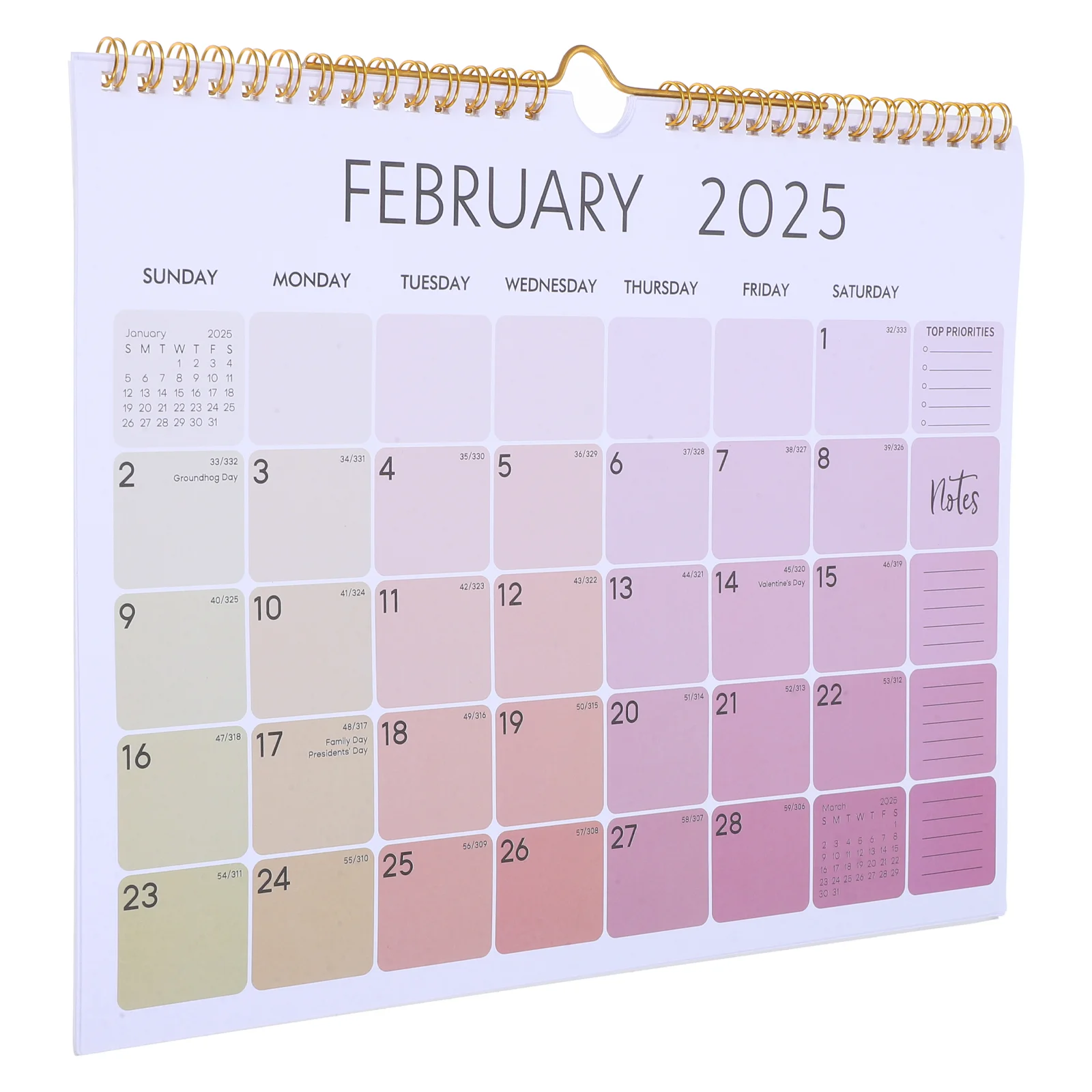 Small Wall Calendar Tear Off Calendar Office Wall Calendar Yearly Wall Calendar Delicate Hanging Calendar Planning Hanging Wall