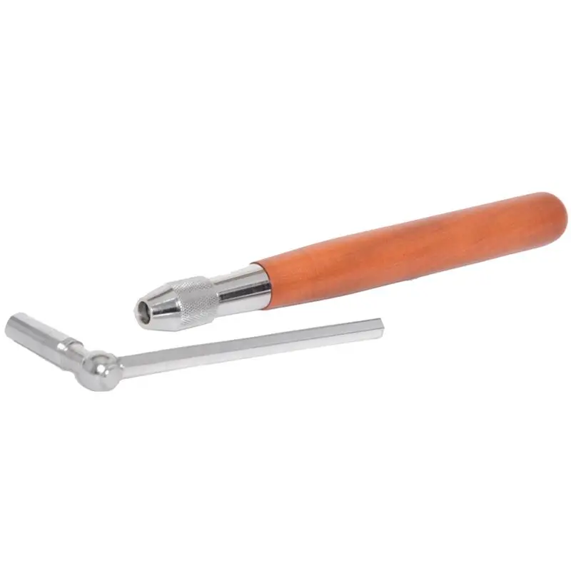 Y637A HOT  Professional Piano Tuning Hammer Wrench Tool Octagon Core Hammer Solid Wood Handle Piano Tuning Tool