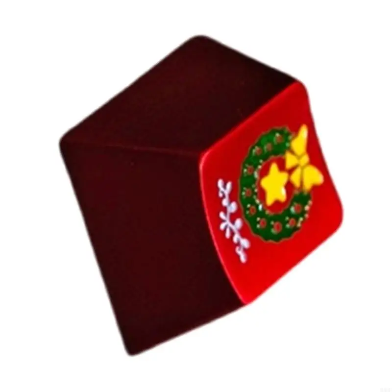 Aluminium Alloy Colorful Christmas Theme Keycap Original for Mechanical Keyboards 83CF