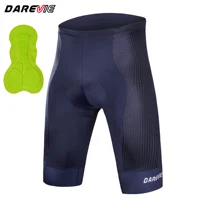 DAREVIE Pantalones cortos de ciclismo para hombre, ropa de ciclismo con almohadilla de esponja que absorbe la humedad, pantalones cortos antideslizantes de secado rápido de 7,5 CM