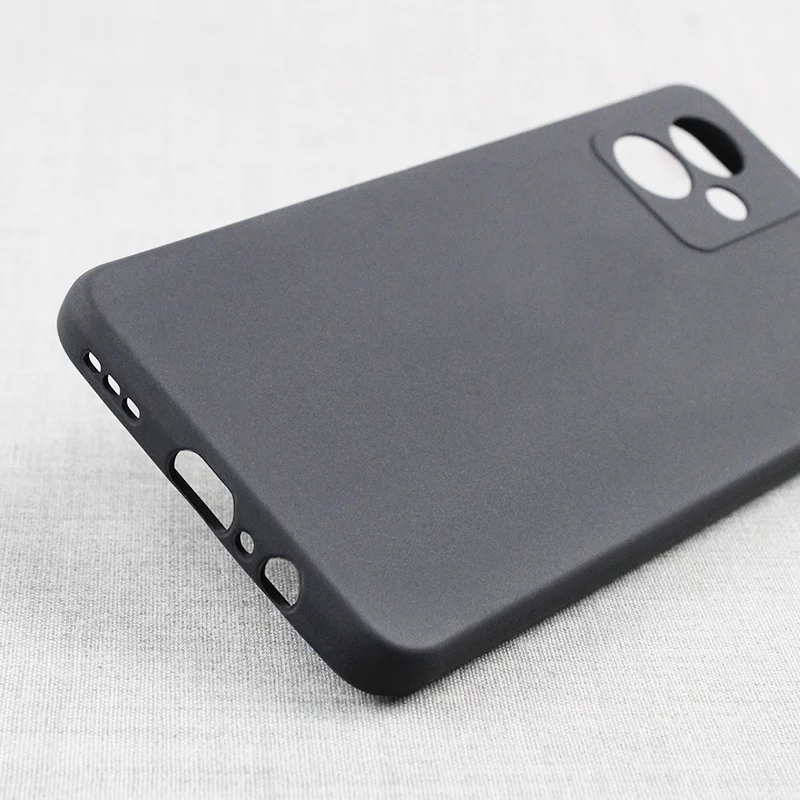 Per Moto G54 5G Custodia G 54  TPU morbido  Nero  Sottile  Custodia in silicone opaco per Motorola Moto G54 Power  Coperchio posteriore MotoG54 