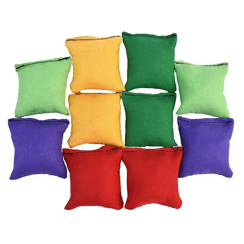 

Bean Bags for Bean Bag Toss Game Kid Throwing Sandbags Toys Sandbag Throwing for Kids Outdoor Indoor parentskids Playthings