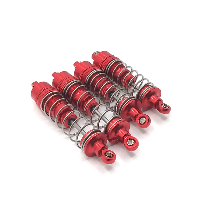 

Metal Upgrade Adjustable Front & Rear Hydraulic Shocks For WLtoys 1/10 104001 104002 RC Car Parts