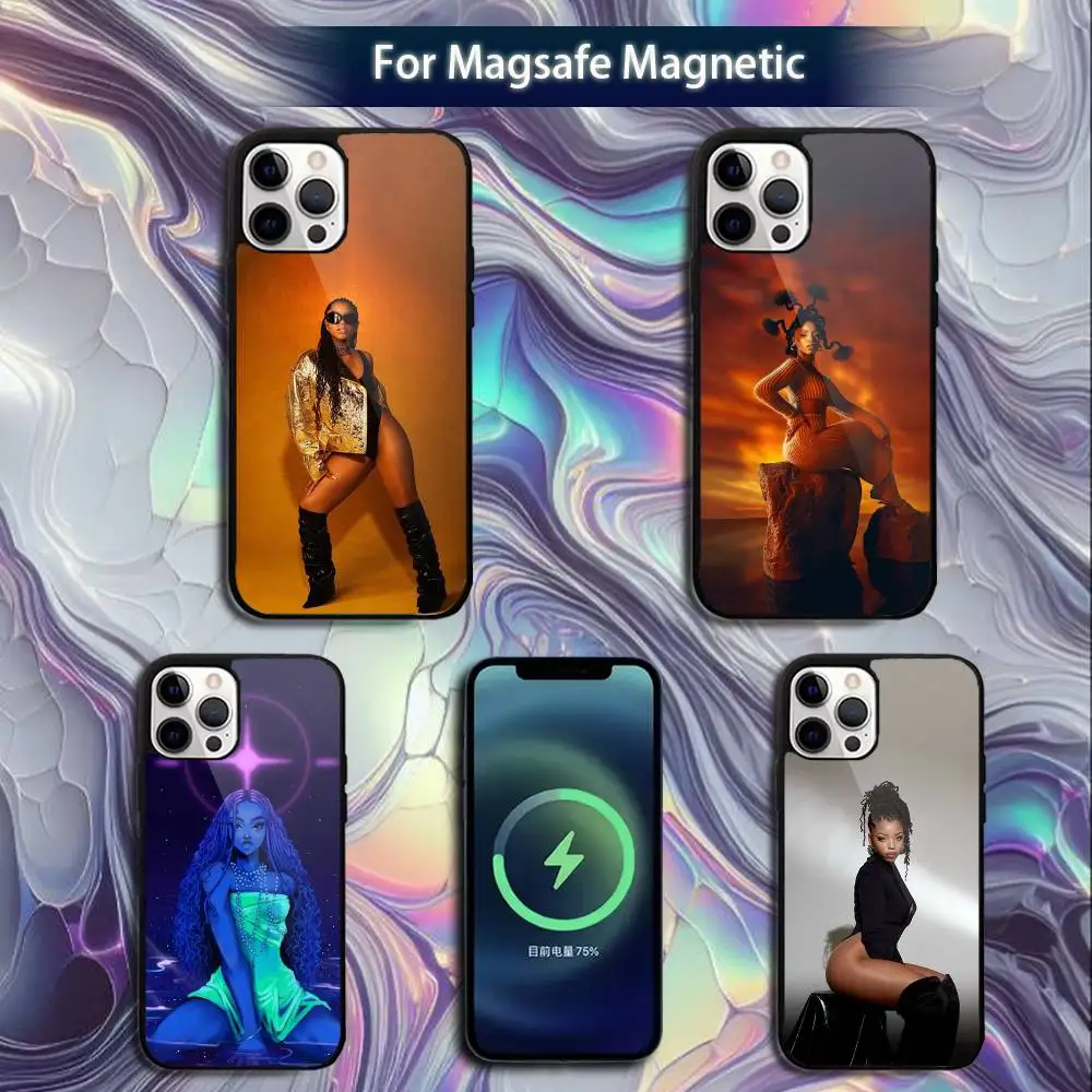 

C-Chloe Singer B-Bailey Phone Case For iPhone 16e,16,15,14,13,12,11,Plus,Pro,Max,Mini Magsafe Magnetic Wireless Charging