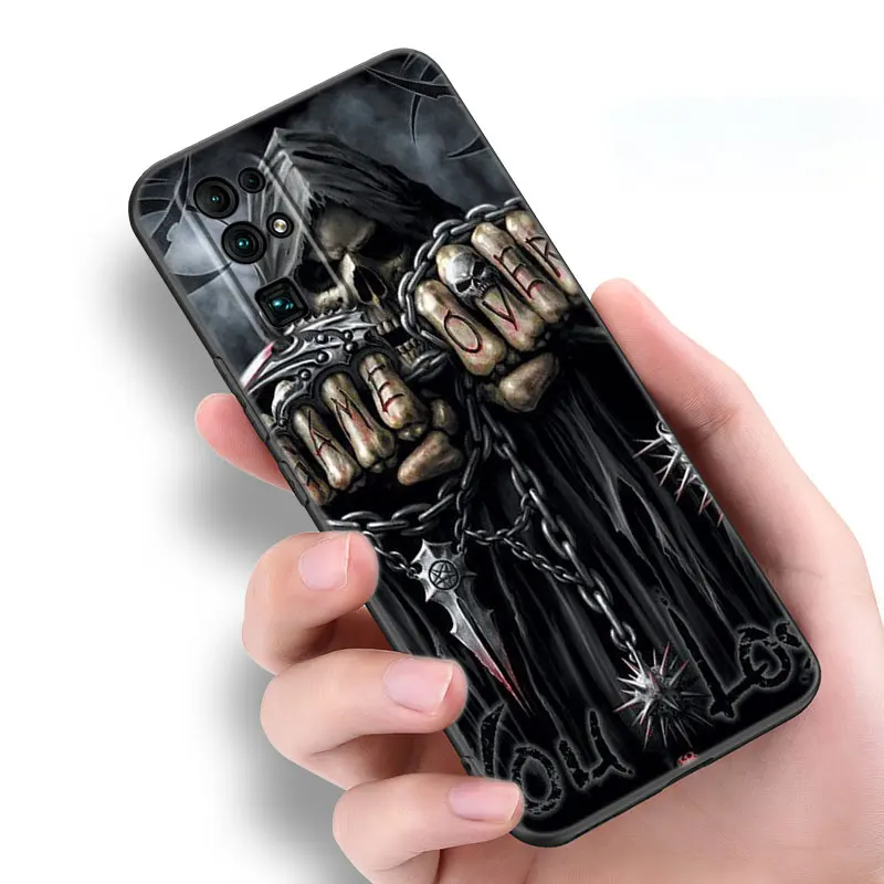 Skull Skeleton Grim Reaper Phone Case For Honor 70 90 Lite X40 GT X50 i X5 Plus X6A X6S X7A X8A X8B X6 X7 X8 X9 4G X9A X9B 5G