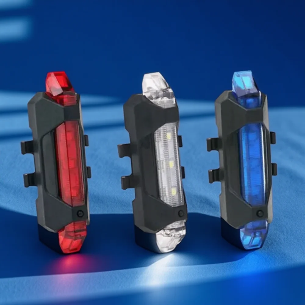 

Водонепроницаемый светодиодный задний фонарь с зарядкой через USB, велосипедный фонарь, сигнальная лампа безопасности для езды на горном велосипеде