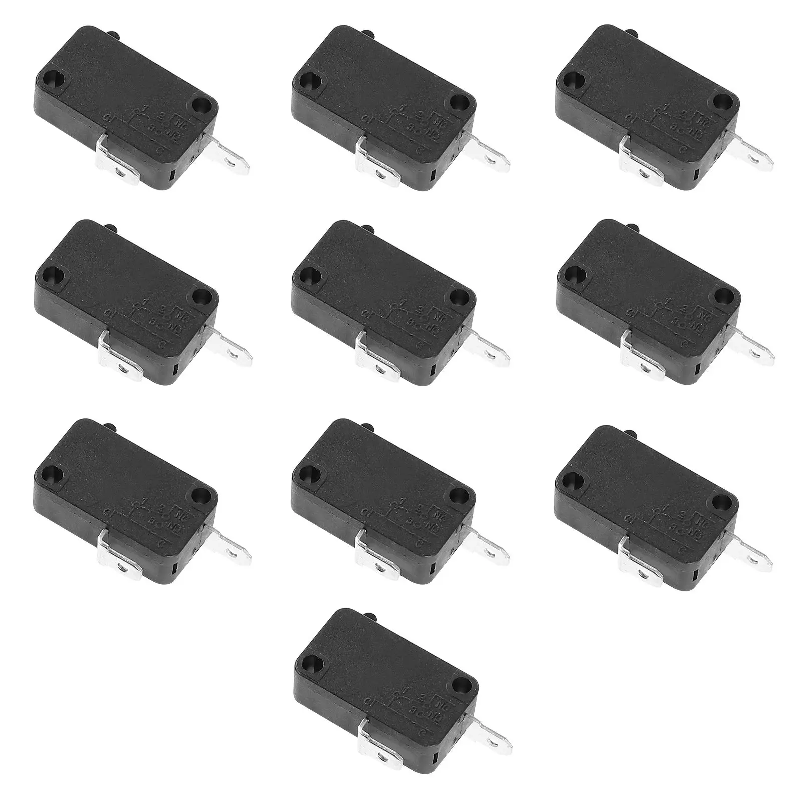 

10 Pcs Scroll Wheel Microwave Oven Switch Replacement Abs Rice Cooker Normally Close