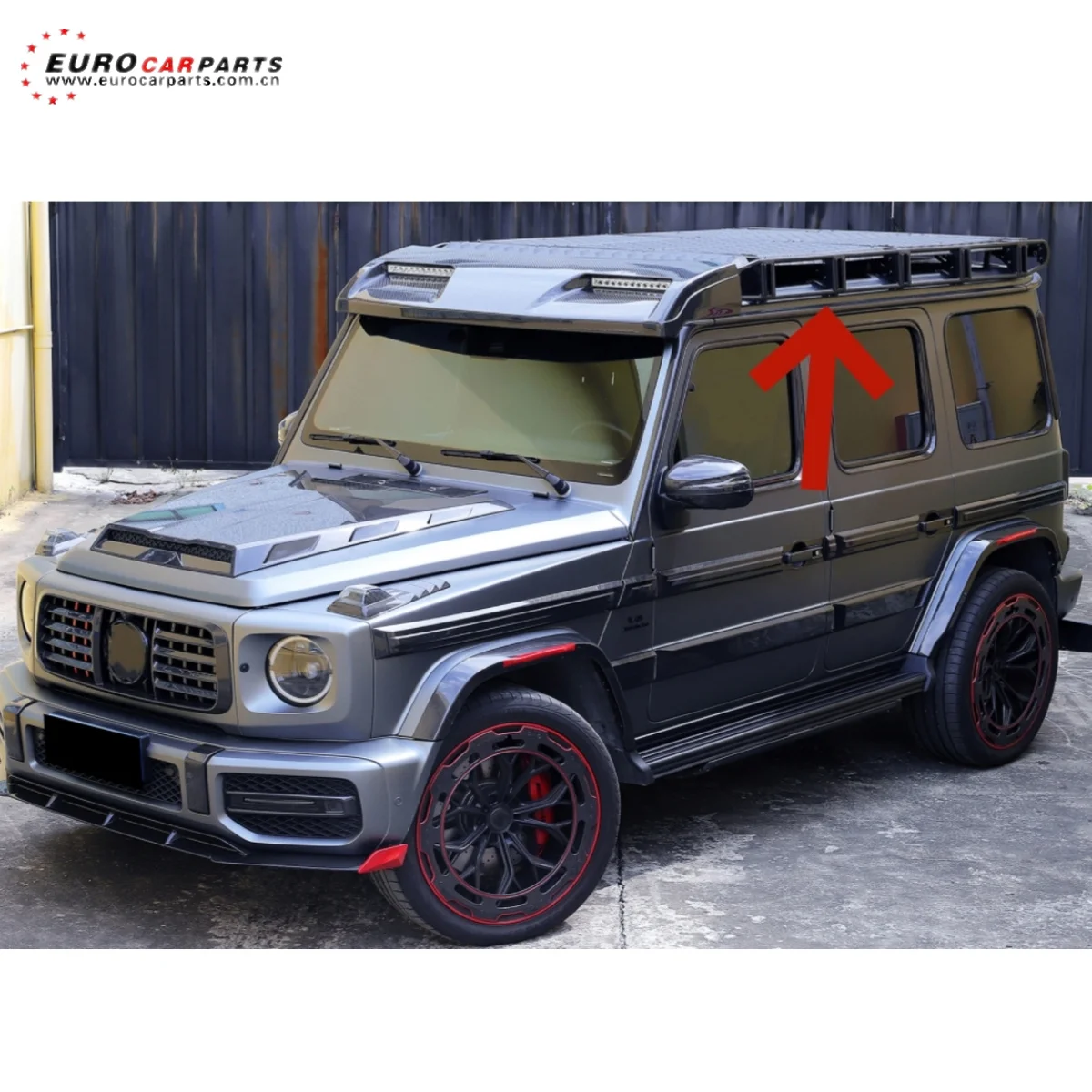 W464 W463A G class 4X4 Style roof Luggage Rack fit for G-class W463 G500 G55 G63 roof rack with ladder