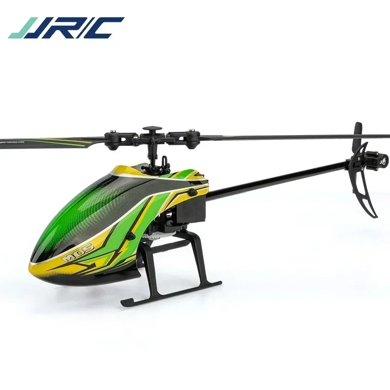 Jjrc-Auto-Estabilizador de alta 4 canais de remo único helicóptero, giroscópio de seis eixos brinquedo, 2.4g controle remoto, explosão