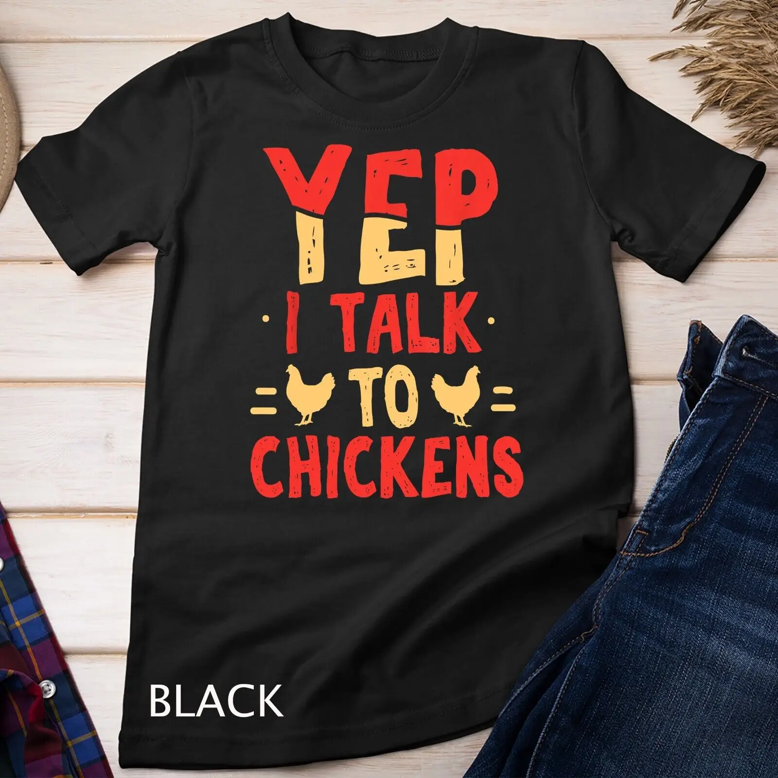 Chicken Farmer Funny Gift T-Unisex T-shirt