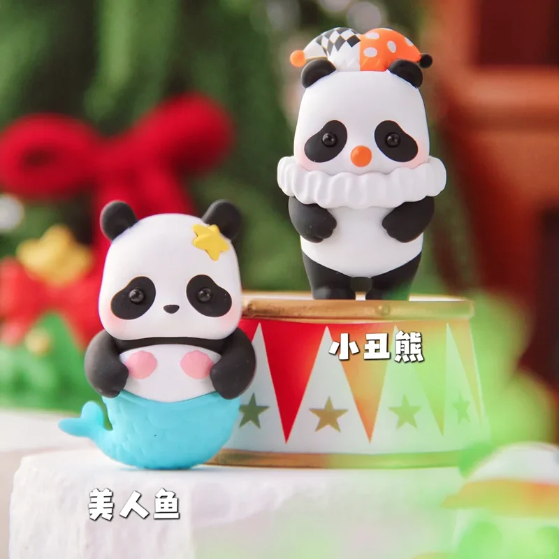 PandaRoll-caja ciega de la serie versátil y mínima para bebé, 52 juguetes auténticos, Mini grano bonito, juego de moda para niña, regalo de escritorio de cumpleaños