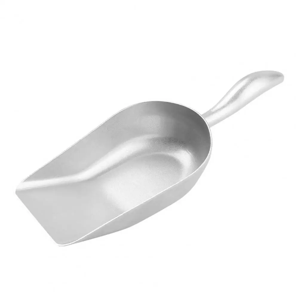 Flour Scoop Ice Scoop for Freezer Heavy Duty Metal Ice Scoop for Kitchen Bar Party Wedding Versatile Food Spoon Gadgets