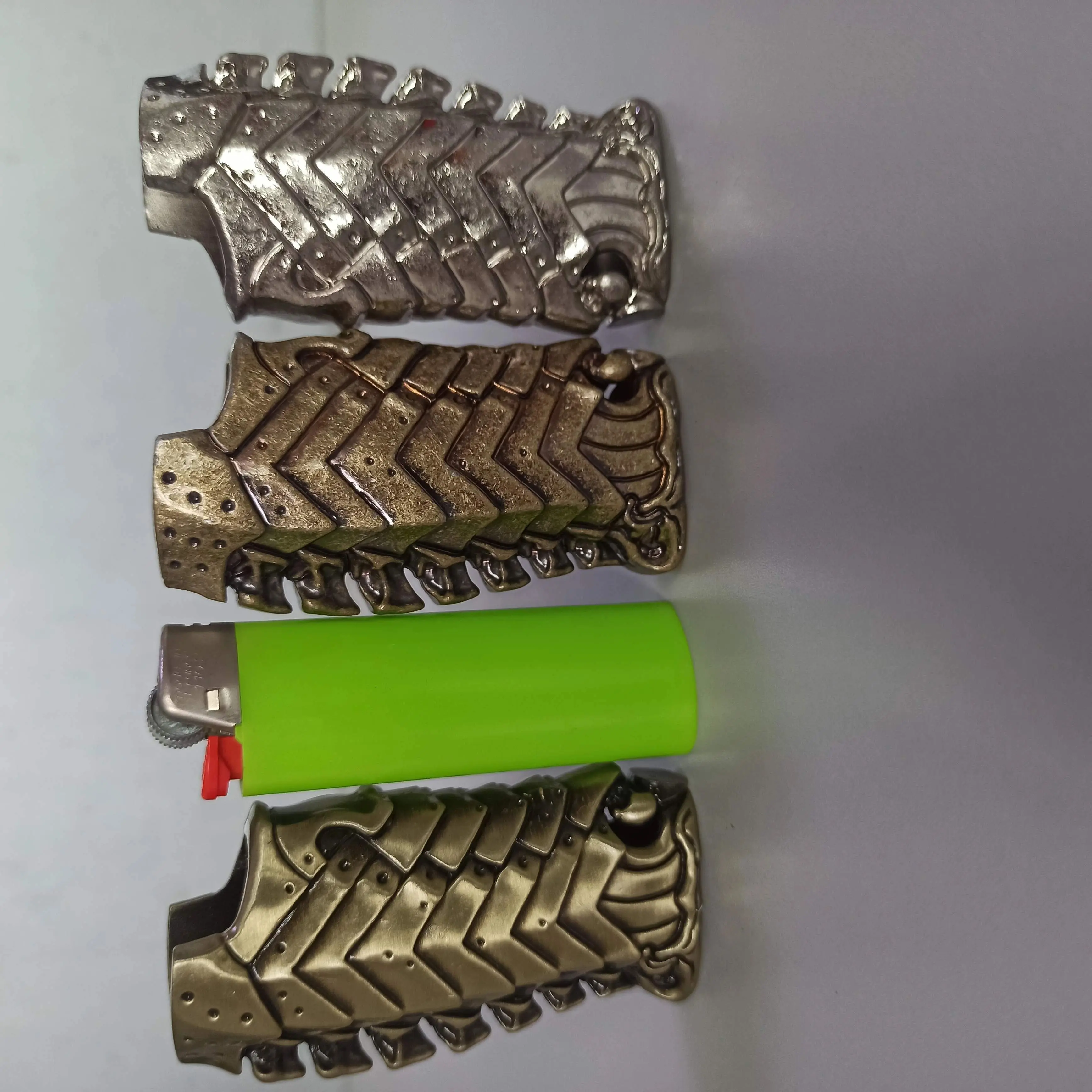 1 Piece Custom Made Metal Hollow Pattern Lighter Cover for BIC J6 Lighter Cover Case Shell