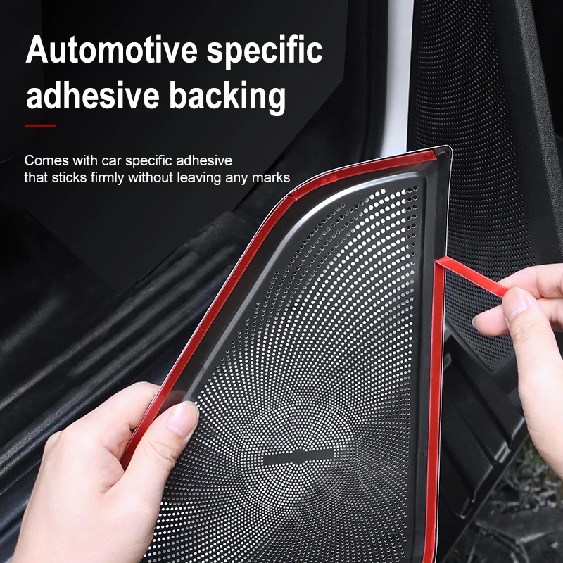 Auto Porta Pannello Audio Suono Altoparlante Proteggere La Copertura Trim Kit Per Ford Ranger 2023 2024 2025 Accessori Auto Modificare Parti