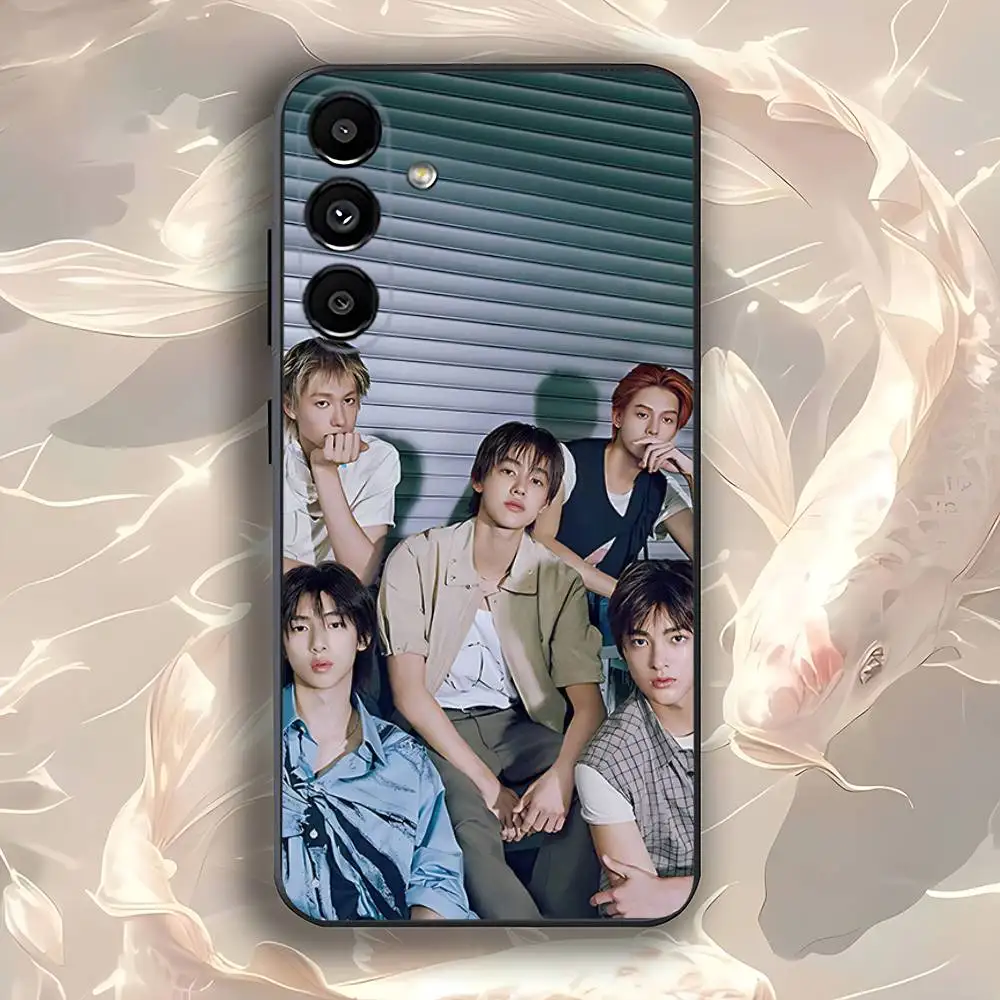 حافظة هاتف K-Kpop C-CORTIS GO لهاتف سامسونج جالاكسي A73,31,32,72,41,53,52,71,22,5G,Note,J7,8,9 غطاء أسود ناعم