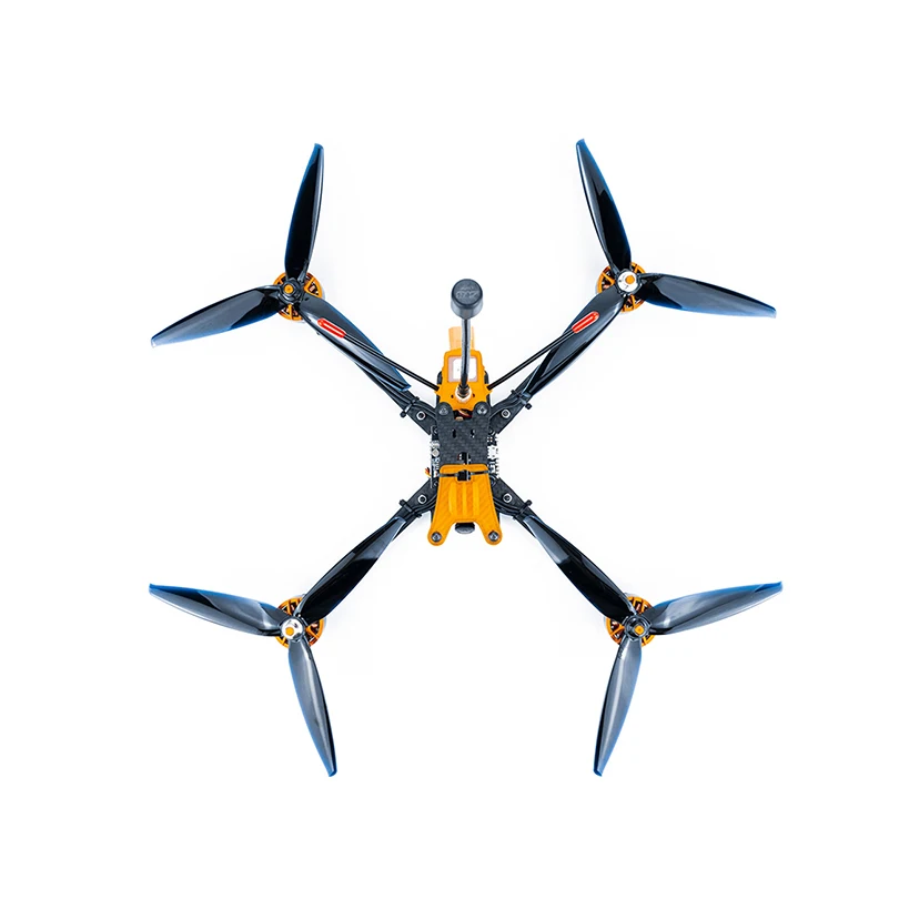 DarwinFPV Darwin129 7Inch FPV Drone Quadcopters ELRS 2.4G Receiver M80 GPS F4 OSD 50A BLHeli_S Dshot600 800mW 1200TVL Camera FPV